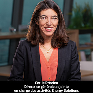 Cécile Prévieu, Directrice générale adjointe en charge des activités Energy Solutions