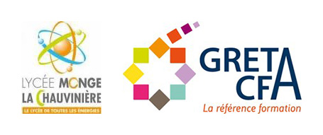 logo lycée Monge et CFA Greta