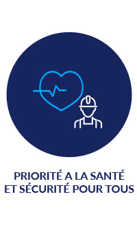 priorité à la santé et sécurité pour tous