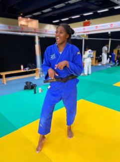 Madeleine Malonga, aux anges pour la reprise du Judo