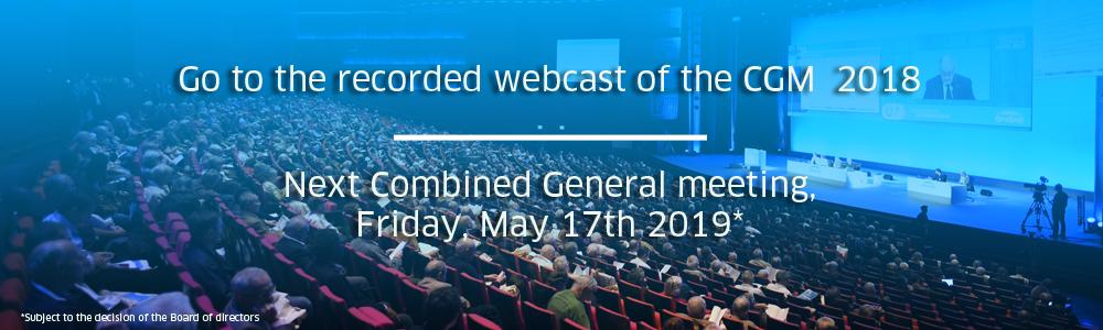 Combined General Meeting of May 18, 2018