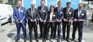 ENGIE inaugure la plus importante flotte utilitaire hydrogène et la première station multi-carburants alternatifs en France