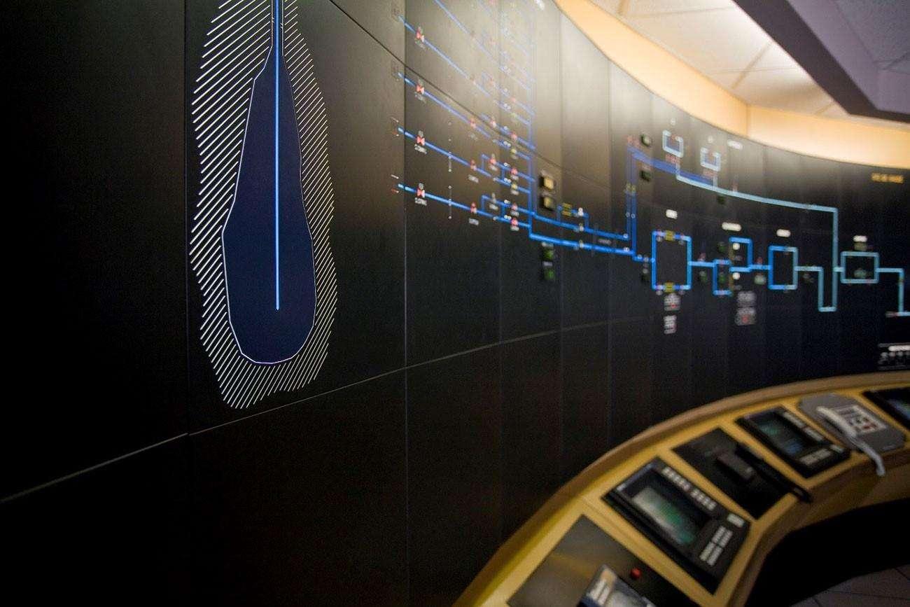 Control panel for Storengy’s salt cavern gas storage site in Manosque, France ENGIE / DUREUIL PHILIPPE